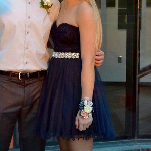 Navy Formal (Homecoming) Dress